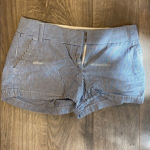 Jcrew Blue stripped shorts